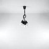 Hanglamp DIEGO 5 zwart