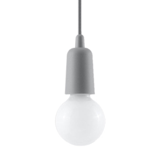 Hanglamp DIEGO 1 grijs