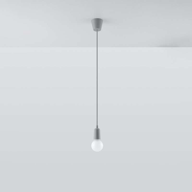 Hanglamp DIEGO 1 grijs