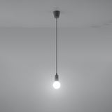 Hanglamp DIEGO 1 grijs