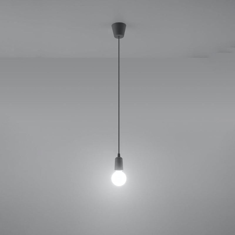 Hanglamp DIEGO 1 grijs