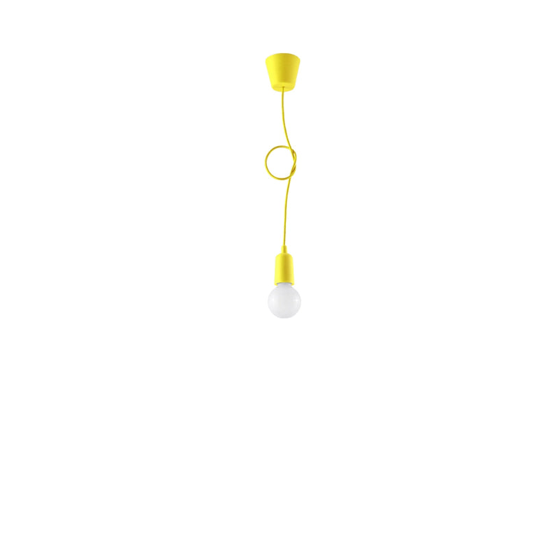 Hanglamp DIEGO 1 geel