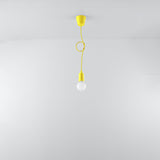 Hanglamp DIEGO 1 geel