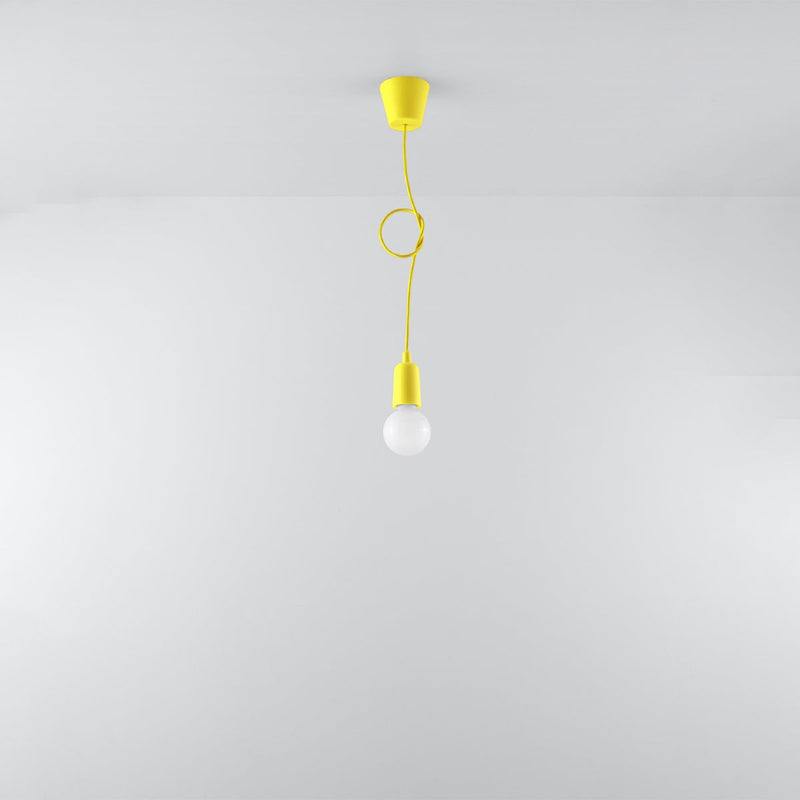 Hanglamp DIEGO 1 geel