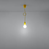 Hanglamp DIEGO 1 geel