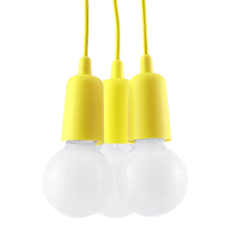 Hanglamp DIEGO 3 geel