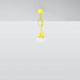 Hanglamp DIEGO 3 geel