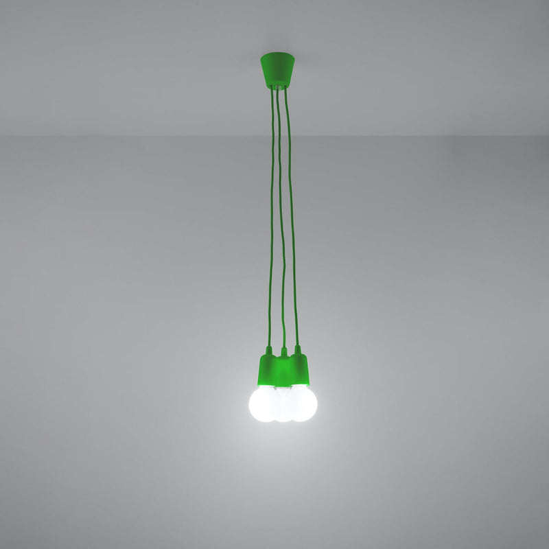 Hanglamp DIEGO 3 groen