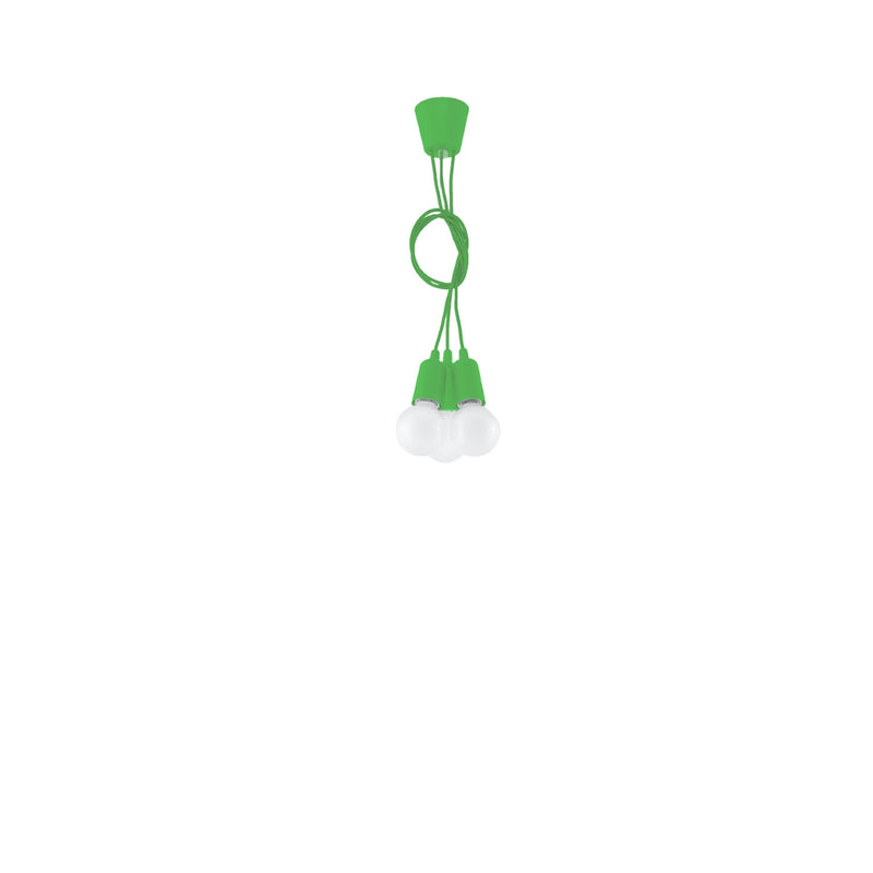 Hanglamp DIEGO 3 groen