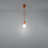 Hanglamp DIEGO 1 oranje