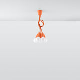 Hanglamp DIEGO 5 oranje