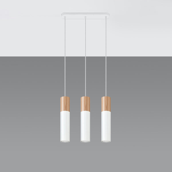 Hanglamp PABLO 3 wit