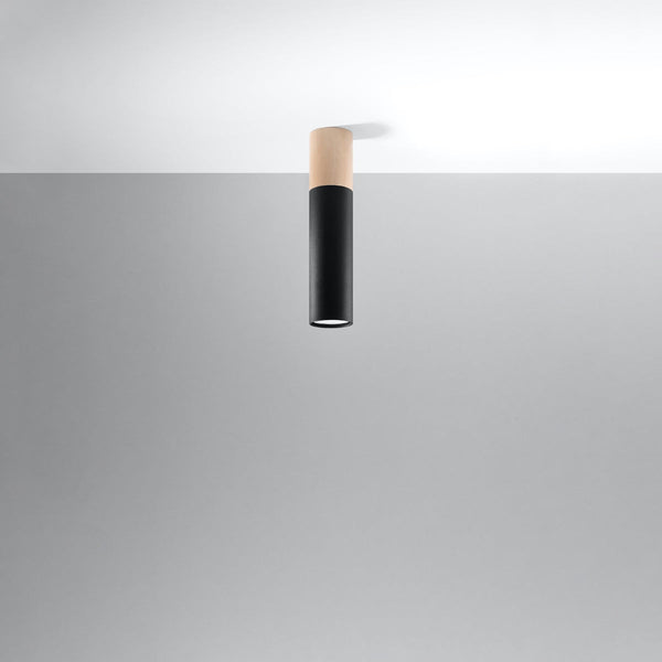 Plafondlamp PABLO zwart