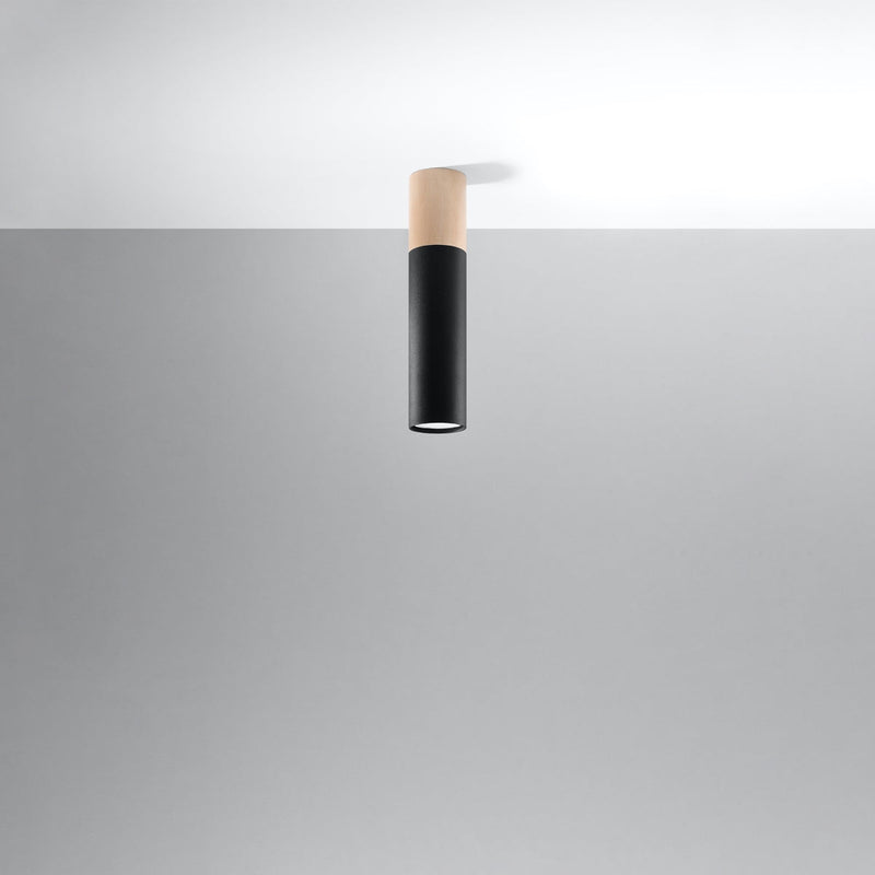Plafondlamp PABLO zwart