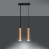 Hanglamp LINO 2 hout