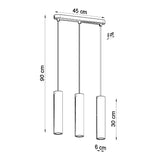 Hanglamp LINO 3 hout