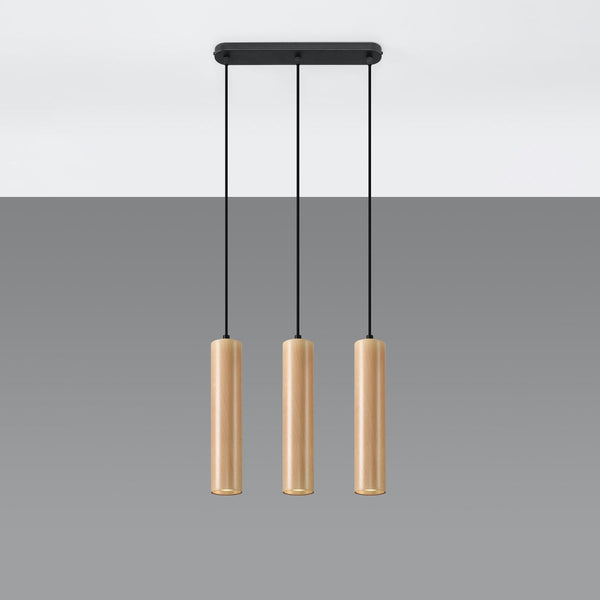 Hanglamp LINO 3 hout