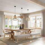 Hanglamp APRILLA hout
