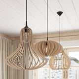 Hanglamp APRILLA hout