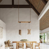 Hanglamp ALEXIA hout