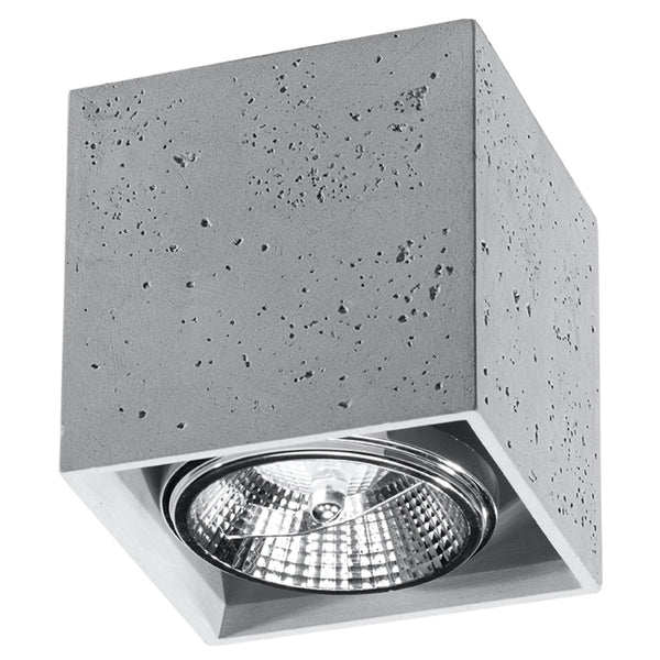 Plafondlamp VALDE beton