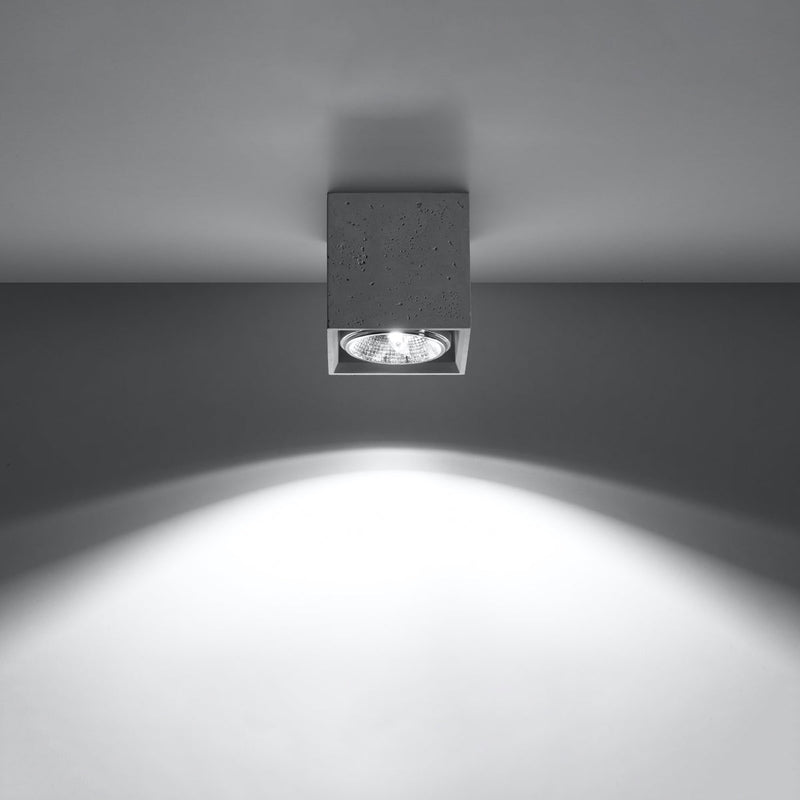 Plafondlamp VALDE beton