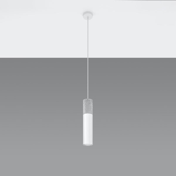 Hanglamp BORGIO 1 wit