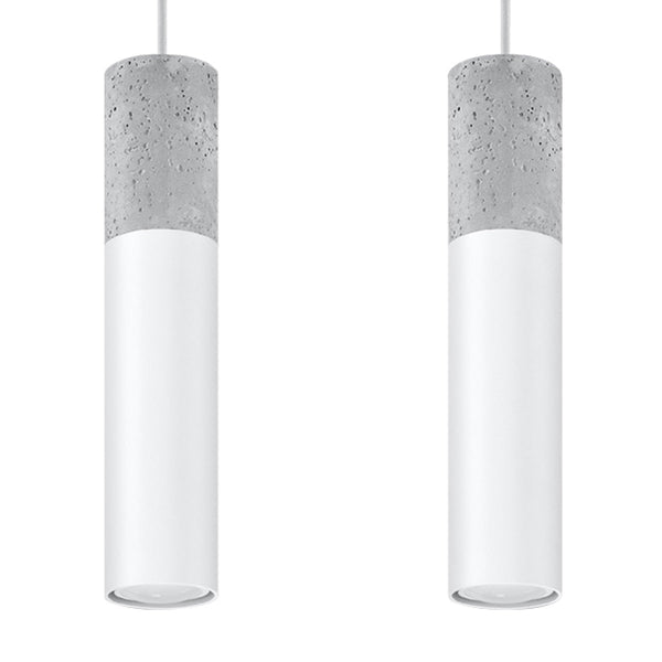 Hanglamp BORGIO 2 wit