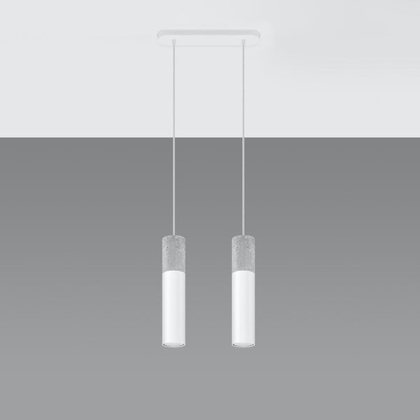 Hanglamp BORGIO 2 wit