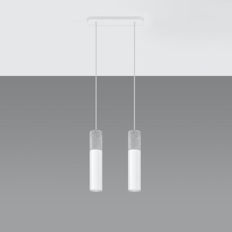 Hanglamp BORGIO 2 wit