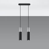 Hanglamp BORGIO 2 zwart