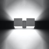 Wandlamp QUAD 2 wit