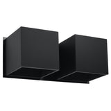 Wandlamp QUAD 2 zwart