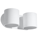 Wandlamp ORBIS 2 wit