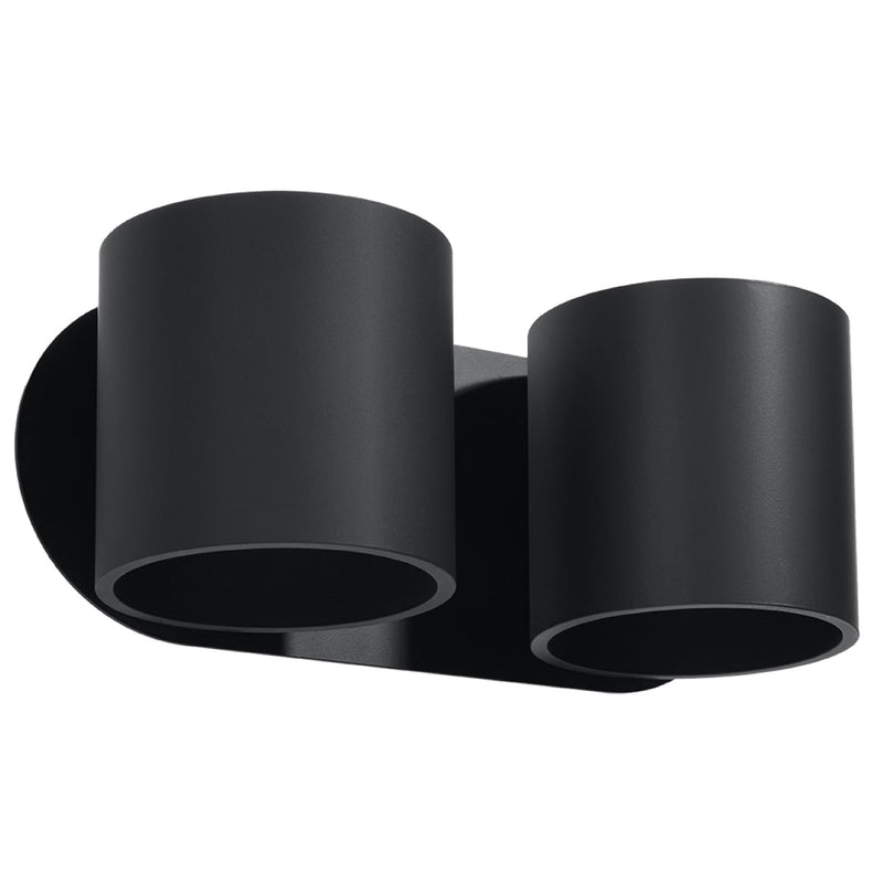 Wandlamp ORBIS 2 zwart