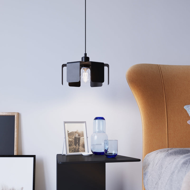 Hanglamp TULIP zwart