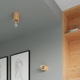 Wandlamp SALGADO naturel hout