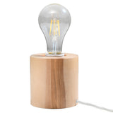 Minimalistische Tafellamp SALGADO hout