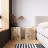 Wandlamp ARIZ naturel hout