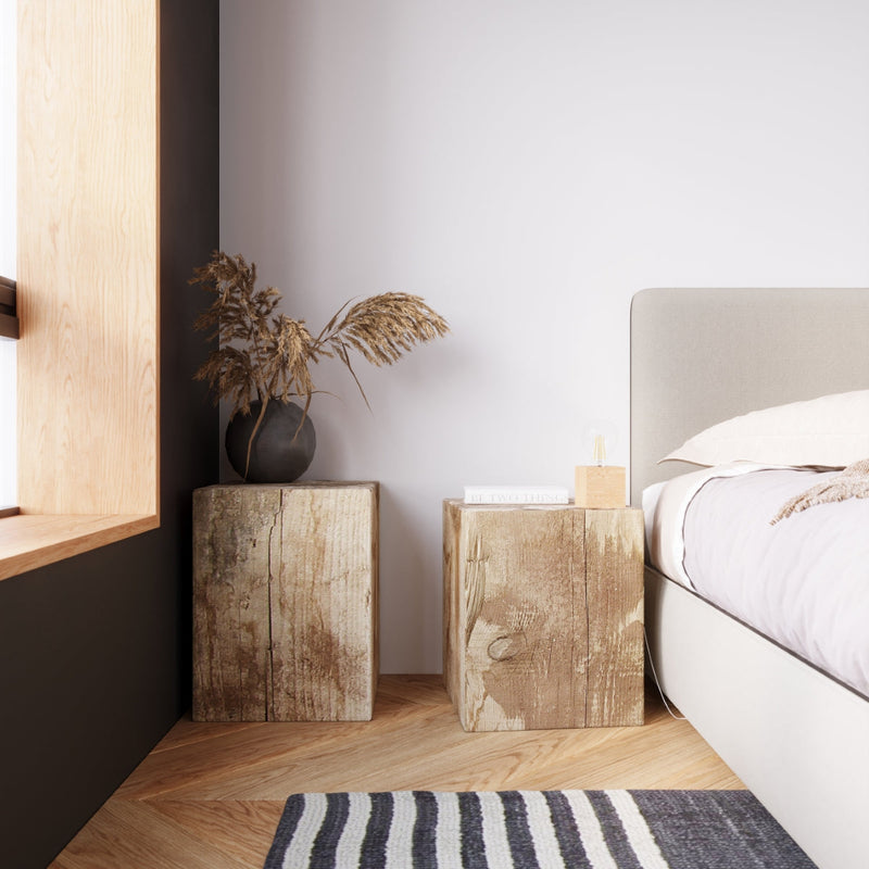 Wandlamp ARIZ naturel hout