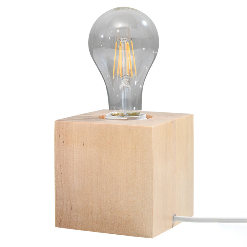 Minimalistische  Tafellamp ARIZ hout