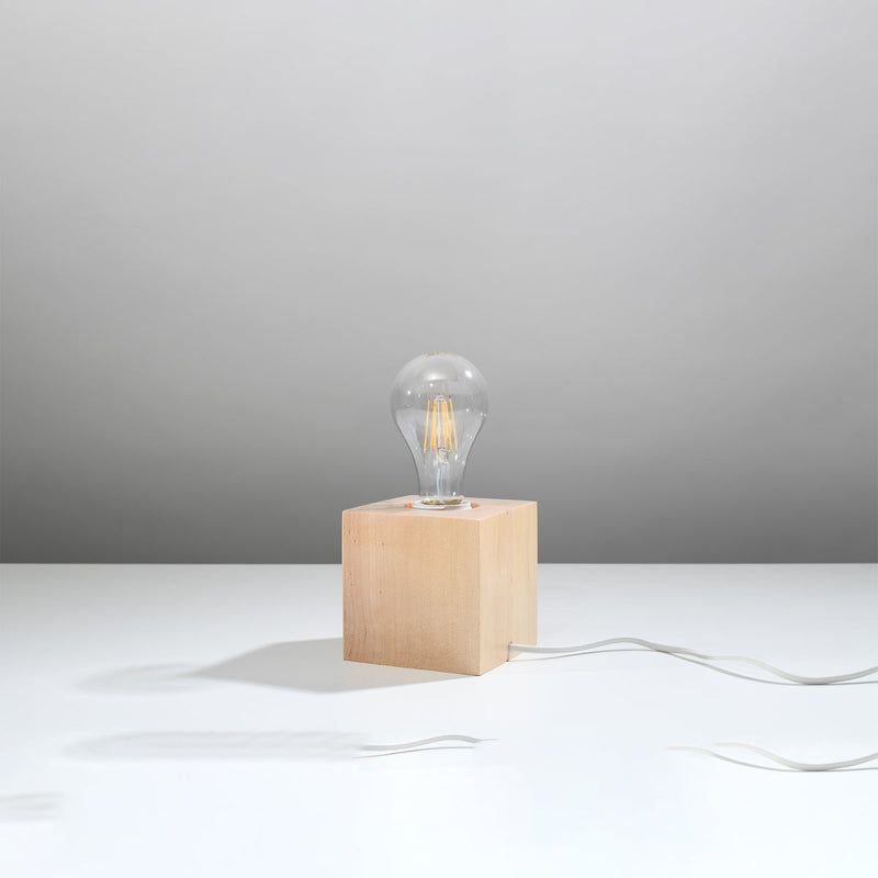 Minimalistische  Tafellamp ARIZ hout