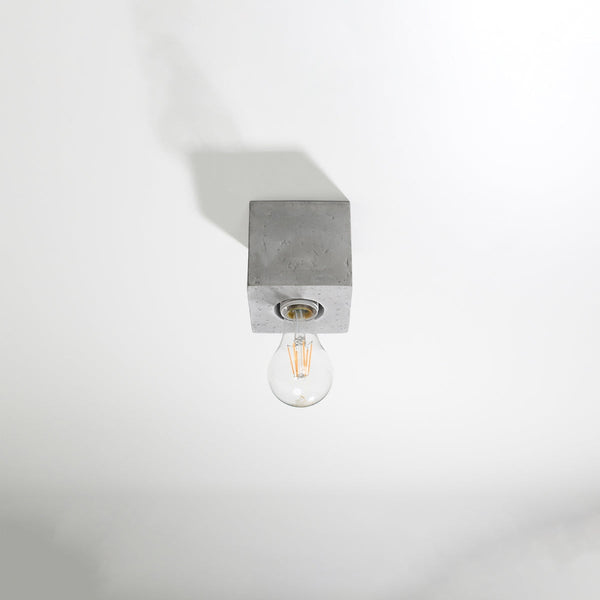 Plafondlamp ARIZ beton
