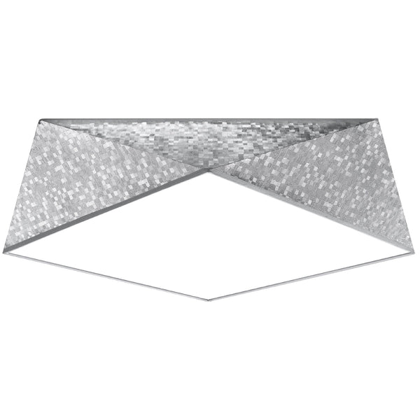 Plafondlamp HEXA 45 zilver