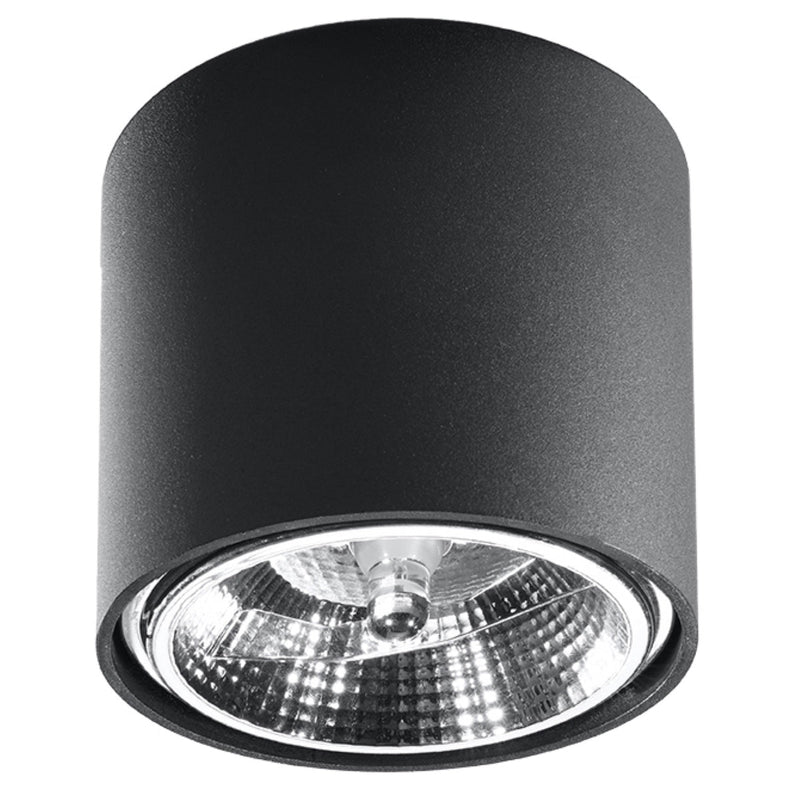 Plafondlamp TIUBE zwart