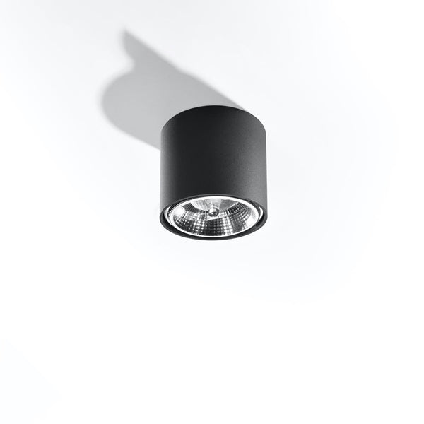 Plafondlamp TIUBE zwart