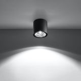 Plafondlamp TIUBE zwart