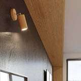 Plafondlamp BERG 2 naturel hout