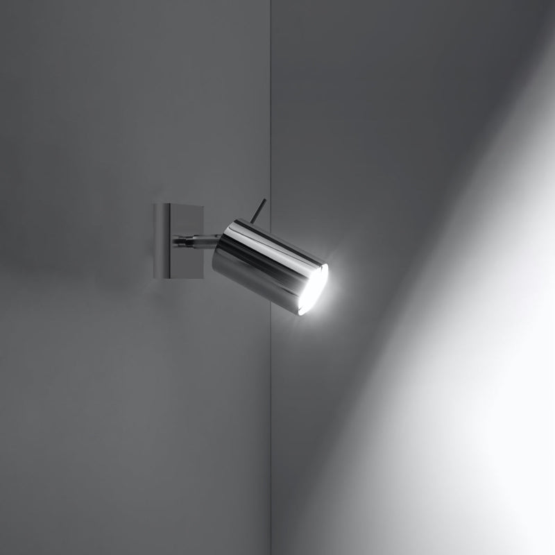 Wandlamp RING chroom