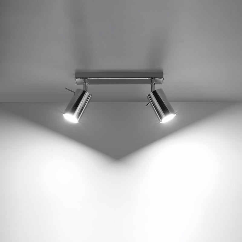 Plafondlamp RING 2 chroom